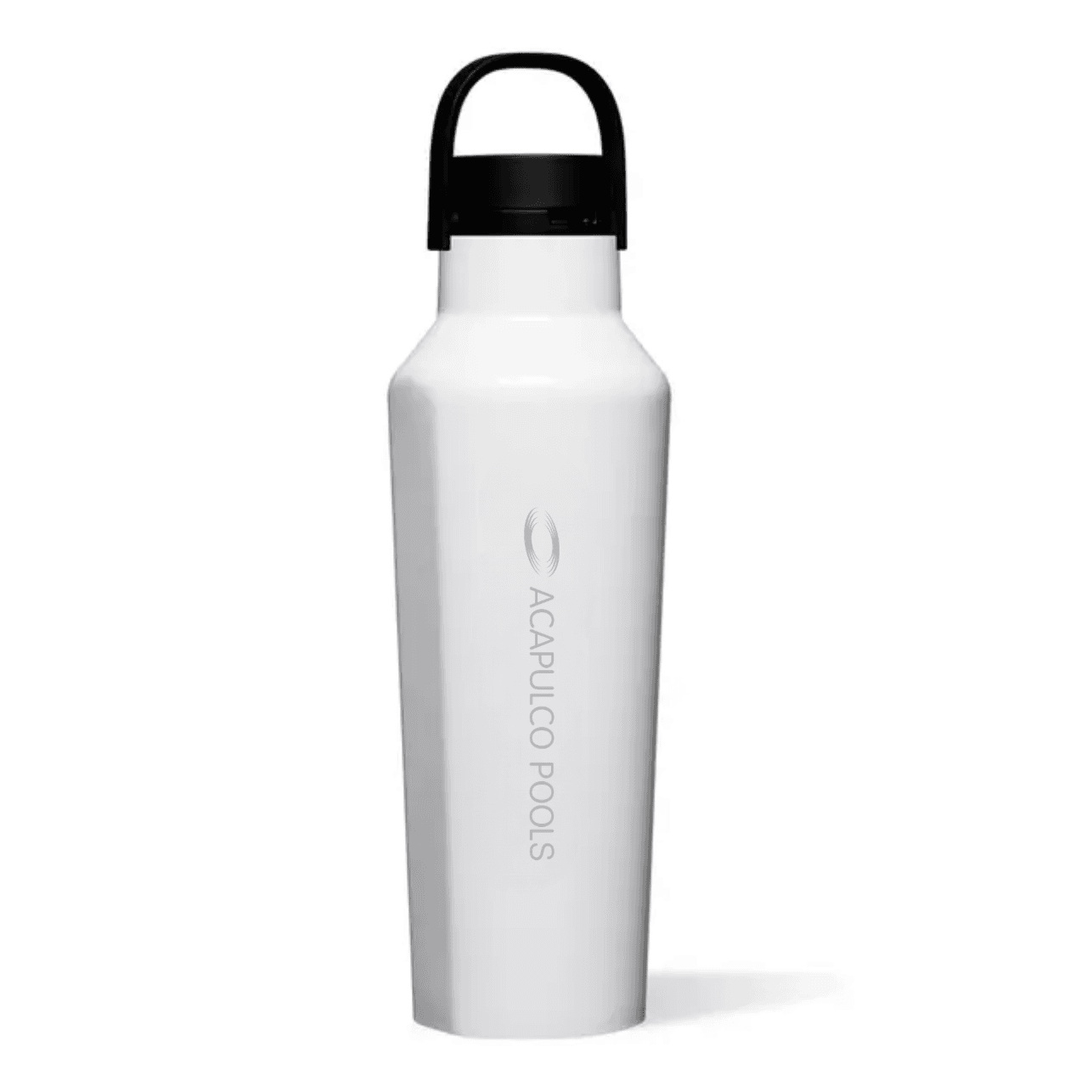 Corkcicle Sport Canteen, 20oz, Gloss White